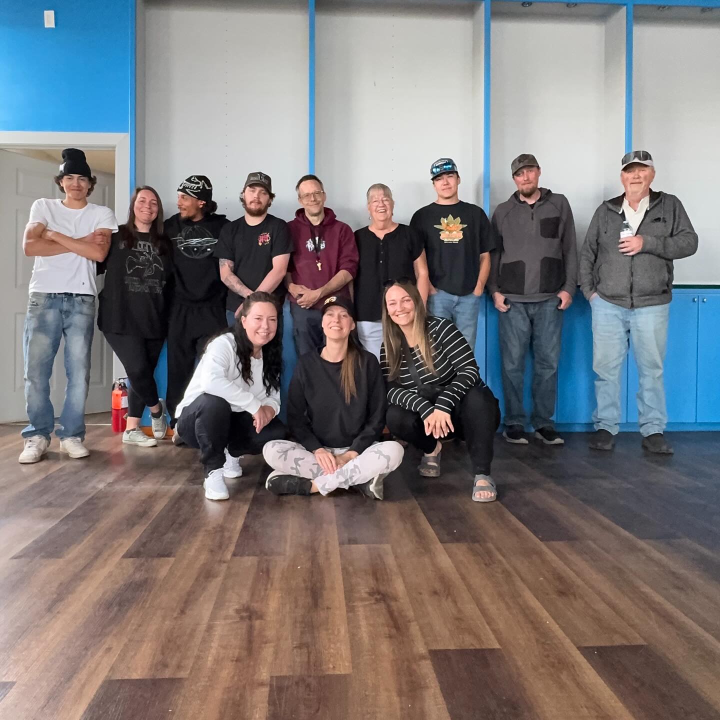 The Next Level family and friends helping with the big move in Calgary